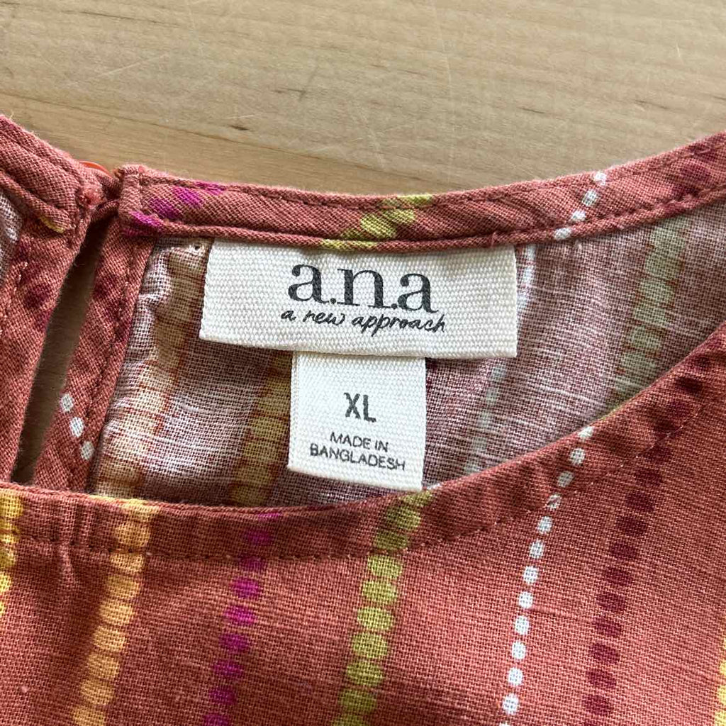 ANA Size XL Brown Preloved Tank