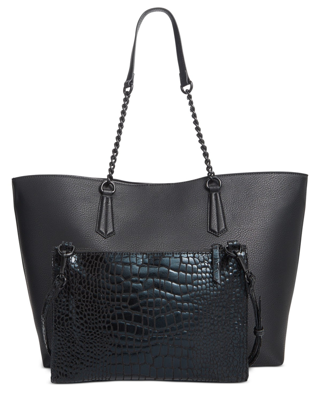 Zoiey 2-in-1 Extra-Large Tote Black/blk Croco