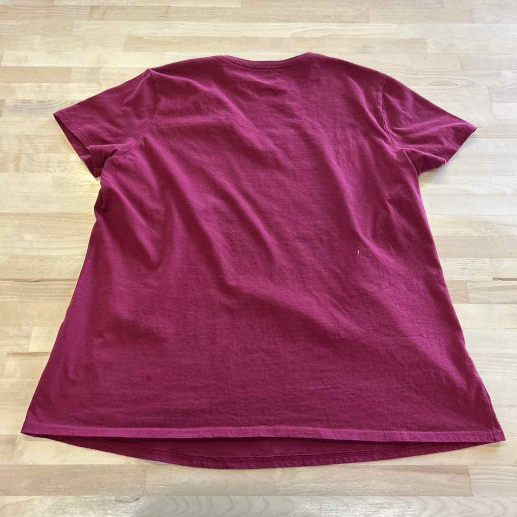 ASU Size XL Burgandy T-shirt