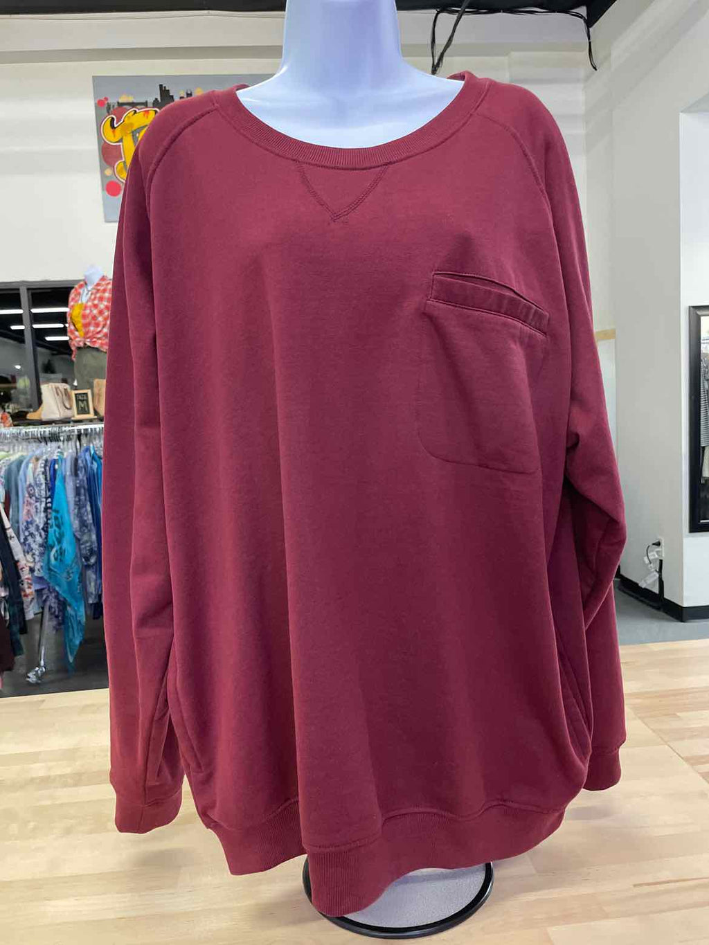 TurtleBay Size XL Red Sweatshirt