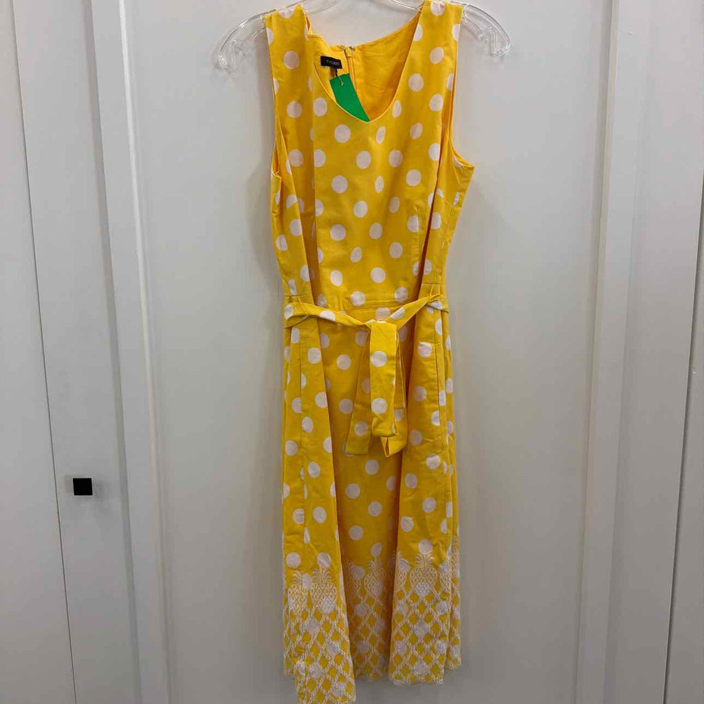 Talbots Size 10 Yellow Preloved Dress