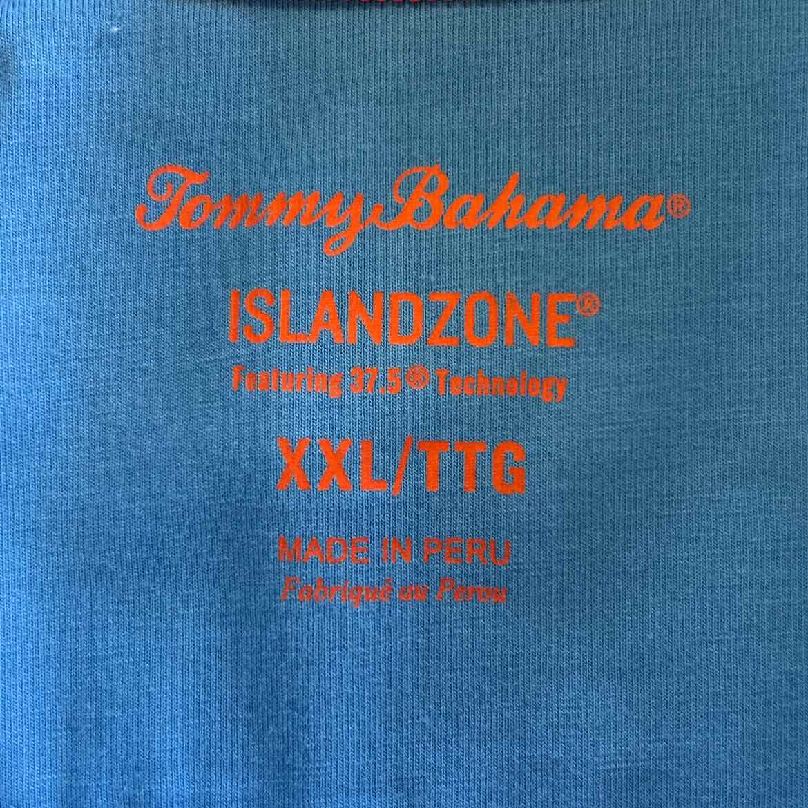 Tommy Bahama Size XXL Blue/Red Preloved MENS Polo