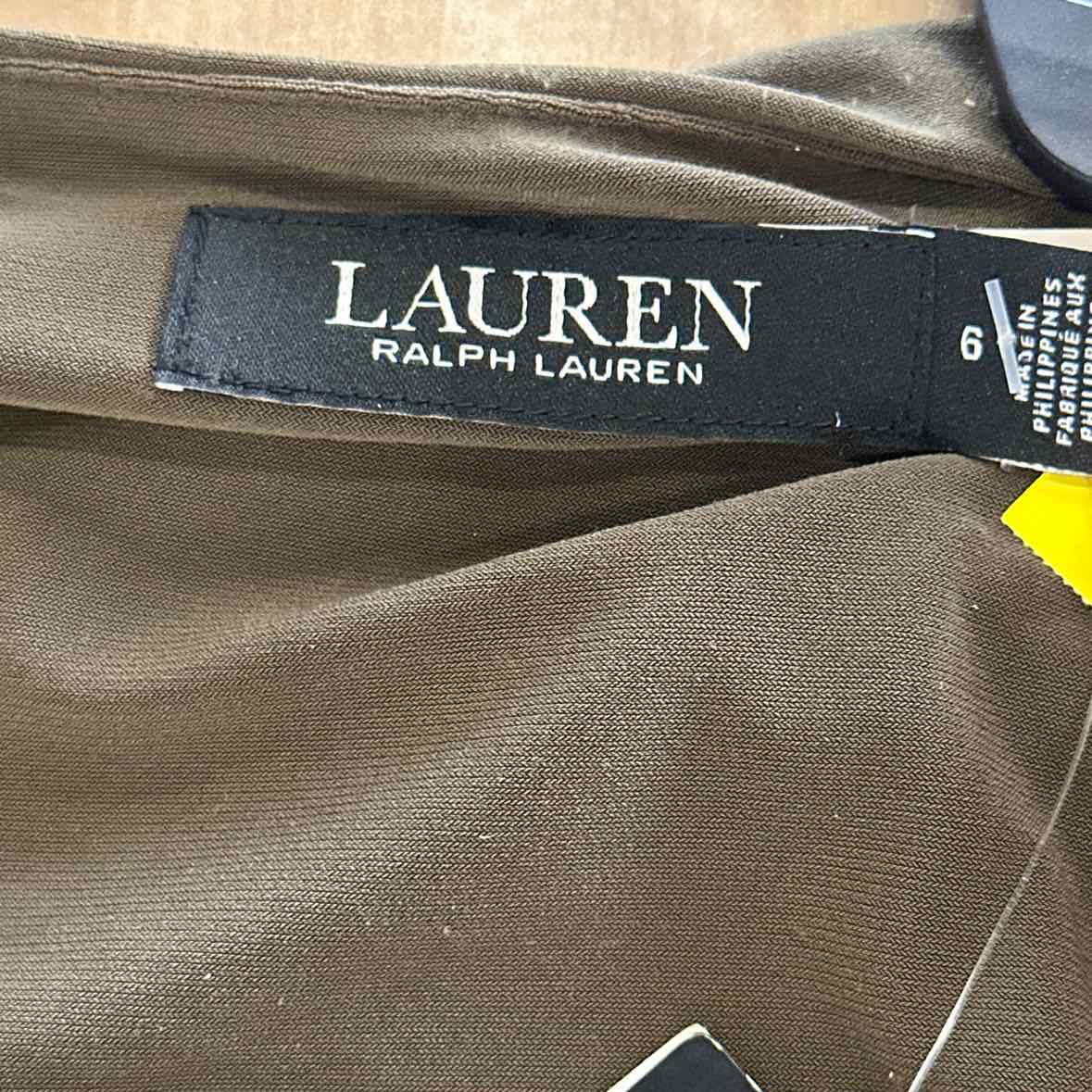 Ralph Lauren Size 6 Green Dress