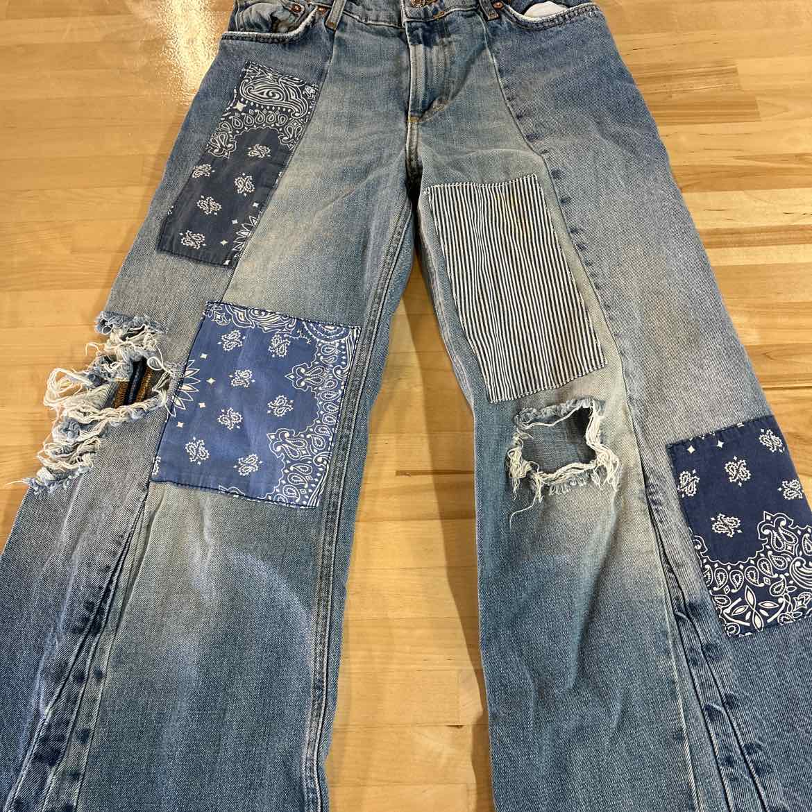 we the free Size 26 Blue Preloved Jeans