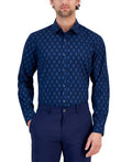 Alfani Mens Two Tone Button up Shirt