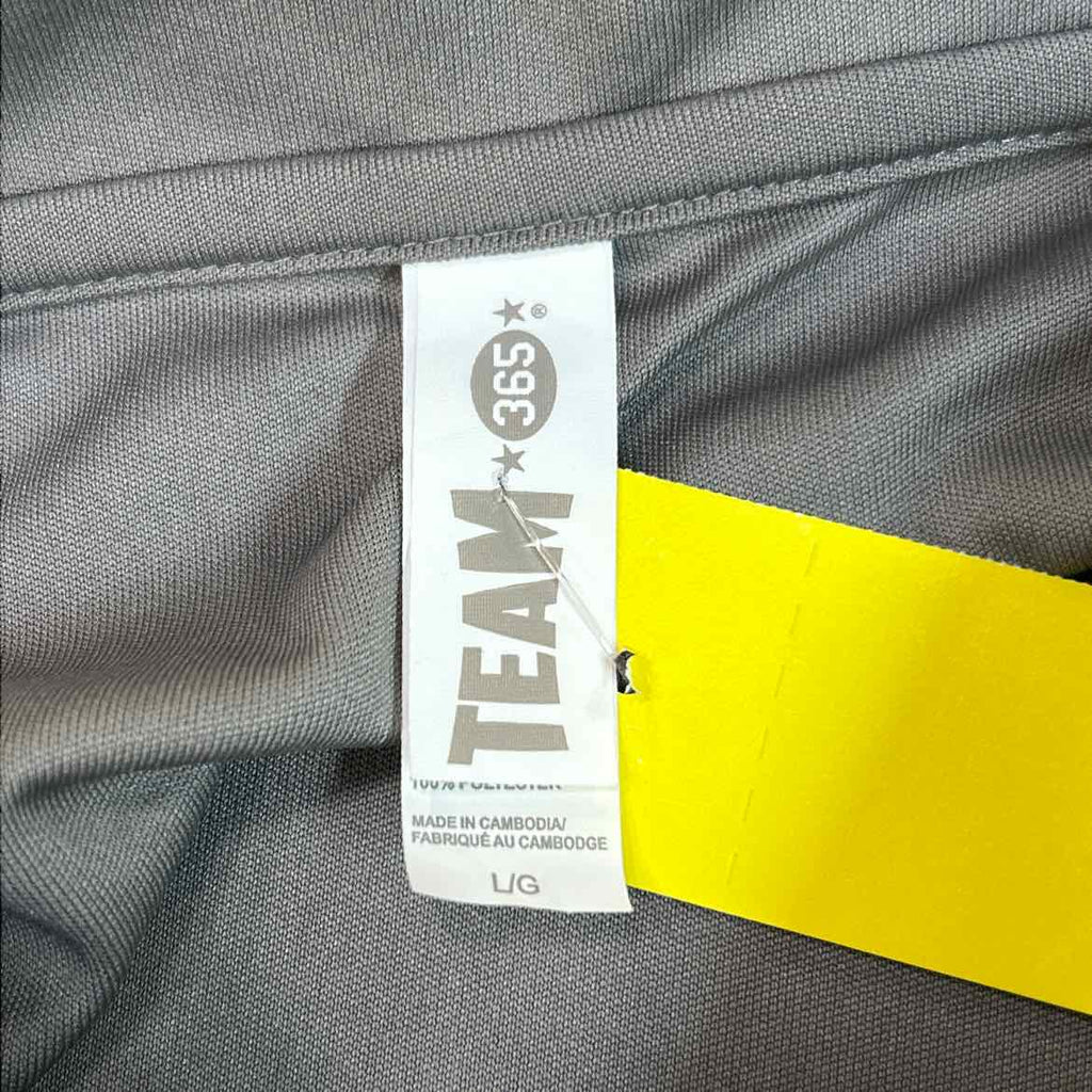 Team 365 Size L Gray Preloved MENS Polo