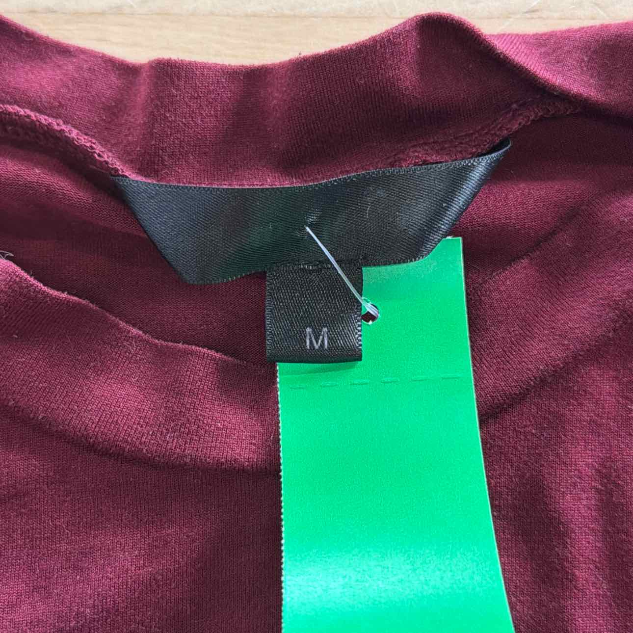 OrangeKiss Size M Burgandy Preloved Blouse SS