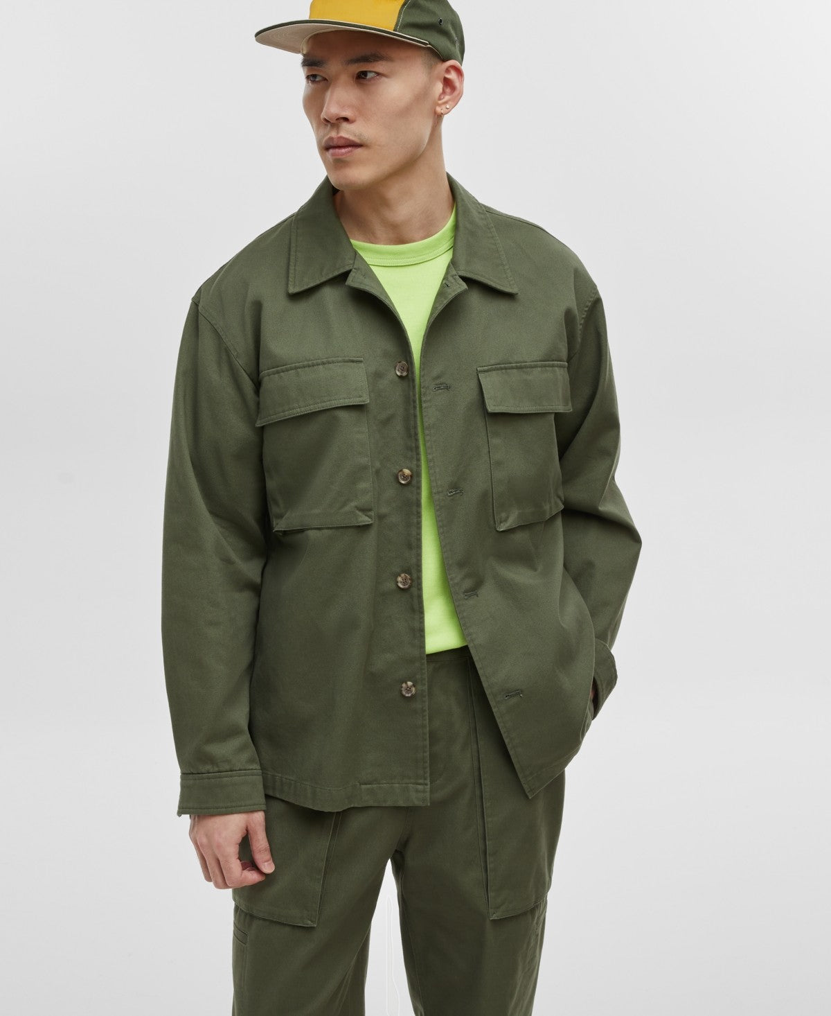 Mode Of One Size XXL Green MENS Jacket