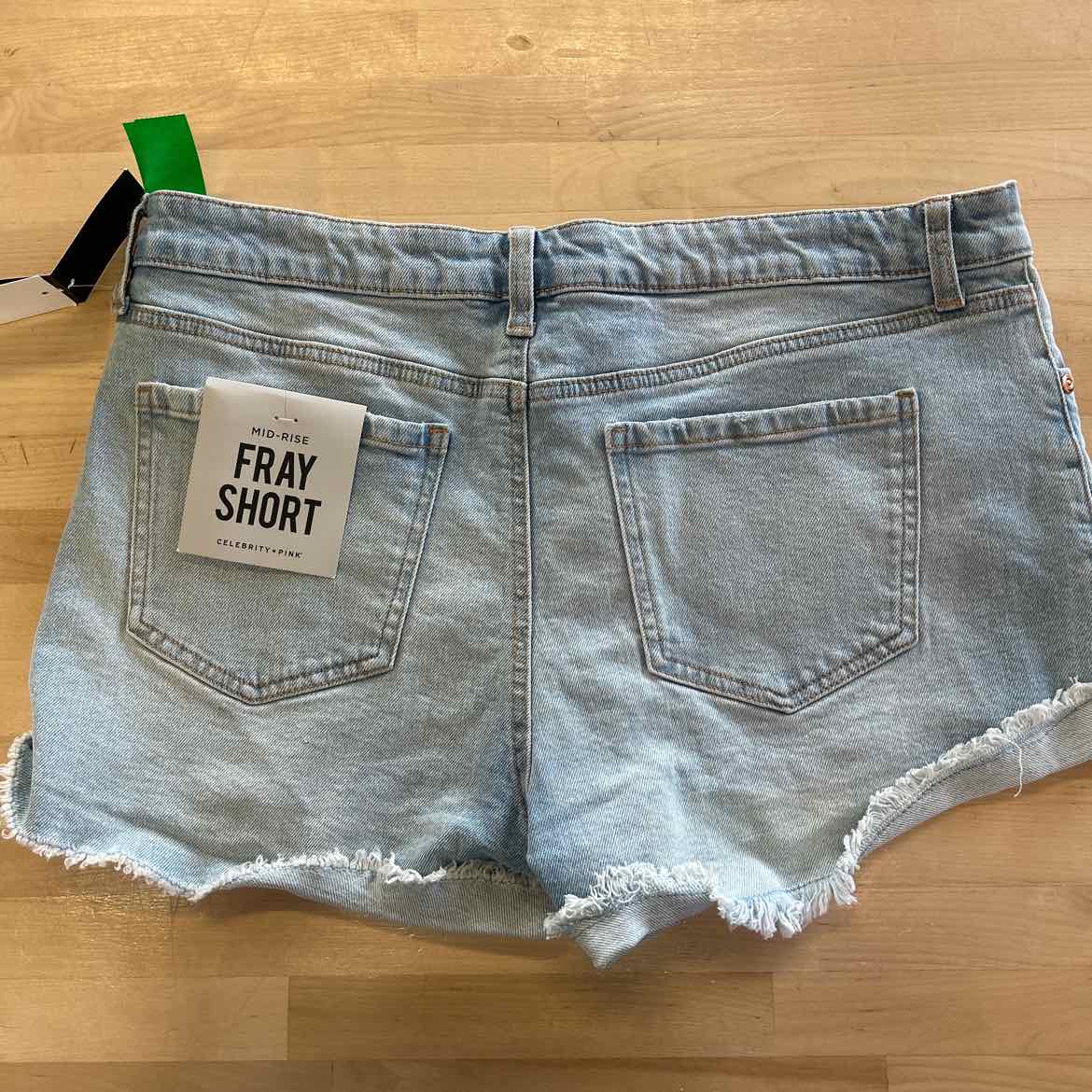 Celebrity Pink Juniors' Mid-Rise Fringe-Cuff Shorts - Dolce Vita - 13