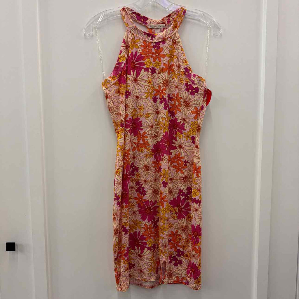 Heart & Hips Size L Multi-Color New Dress