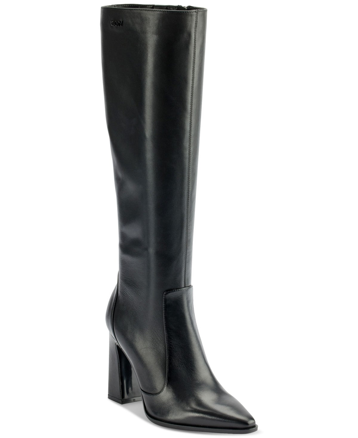 DKNY Shoe Size 8.5 Black Leather Boots
