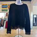 CeCe Size M Black New Long Sleeve