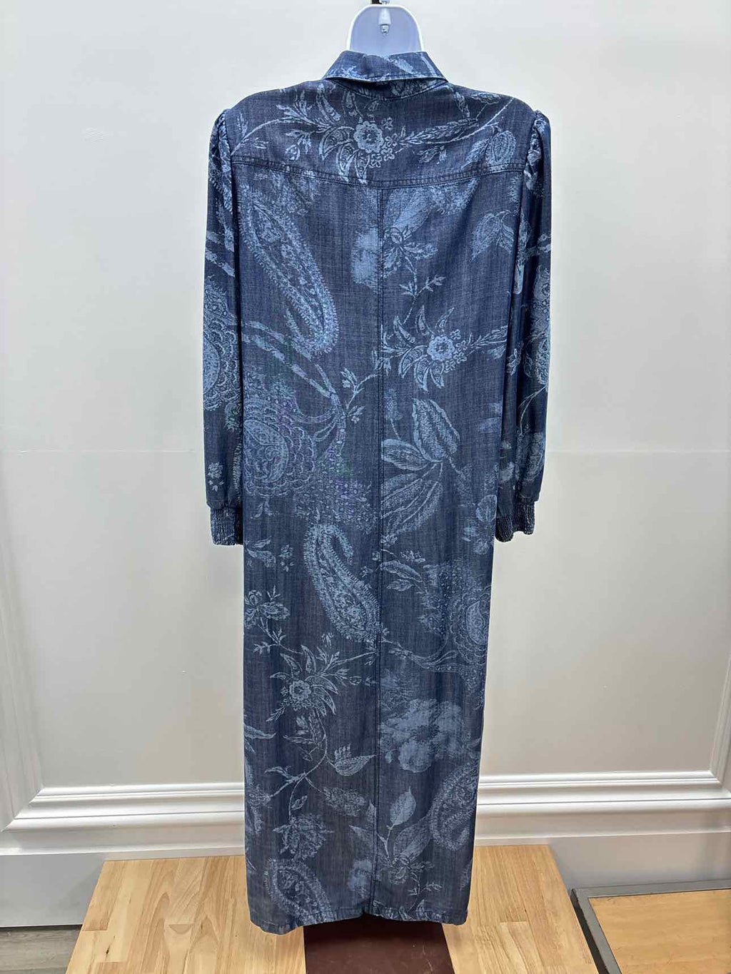 Chico's Size 1 (M) Blue Preloved Dress
