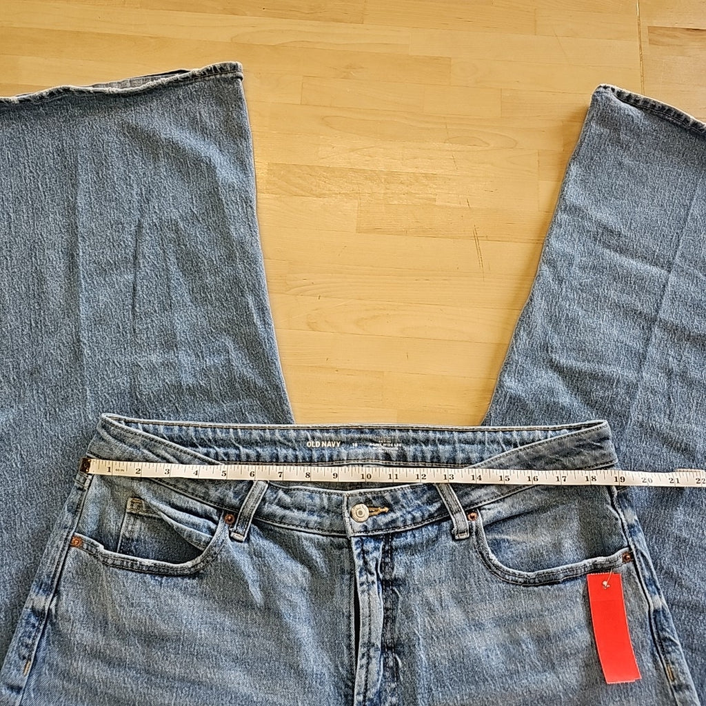Old Navy Size 16 Blue Used Jeans