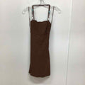 zara Size M Brown New Dress