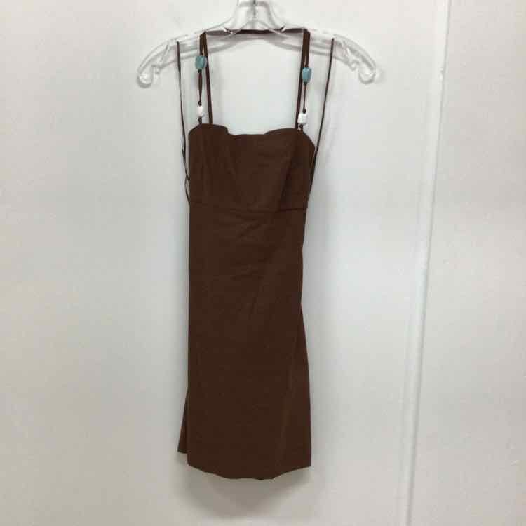 zara Size M Brown New Dress