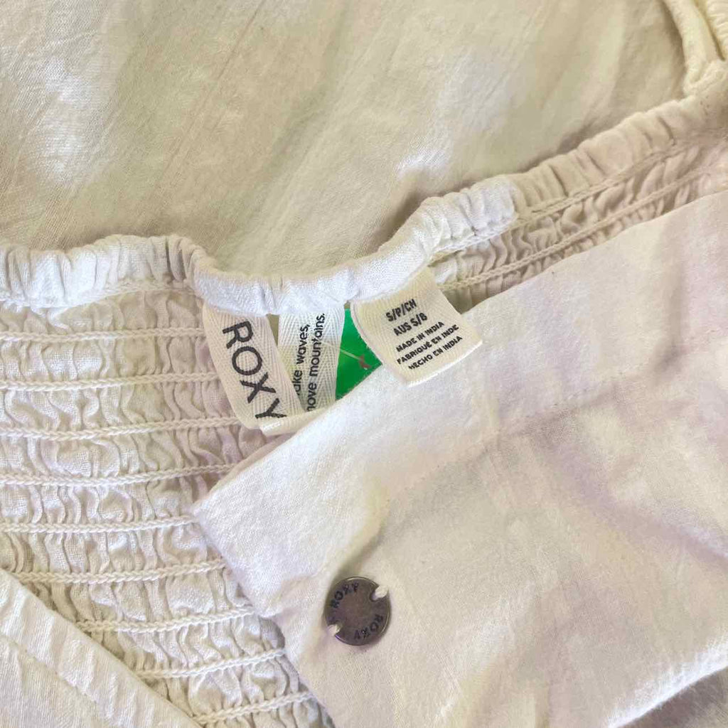 Roxy Size S White Preloved Dress