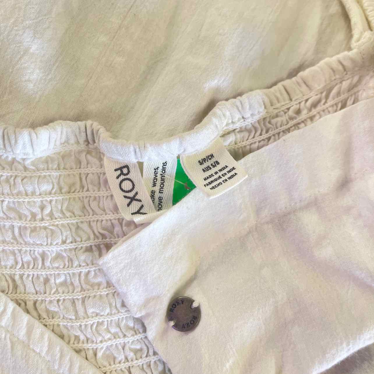 Roxy Size S White Preloved Dress