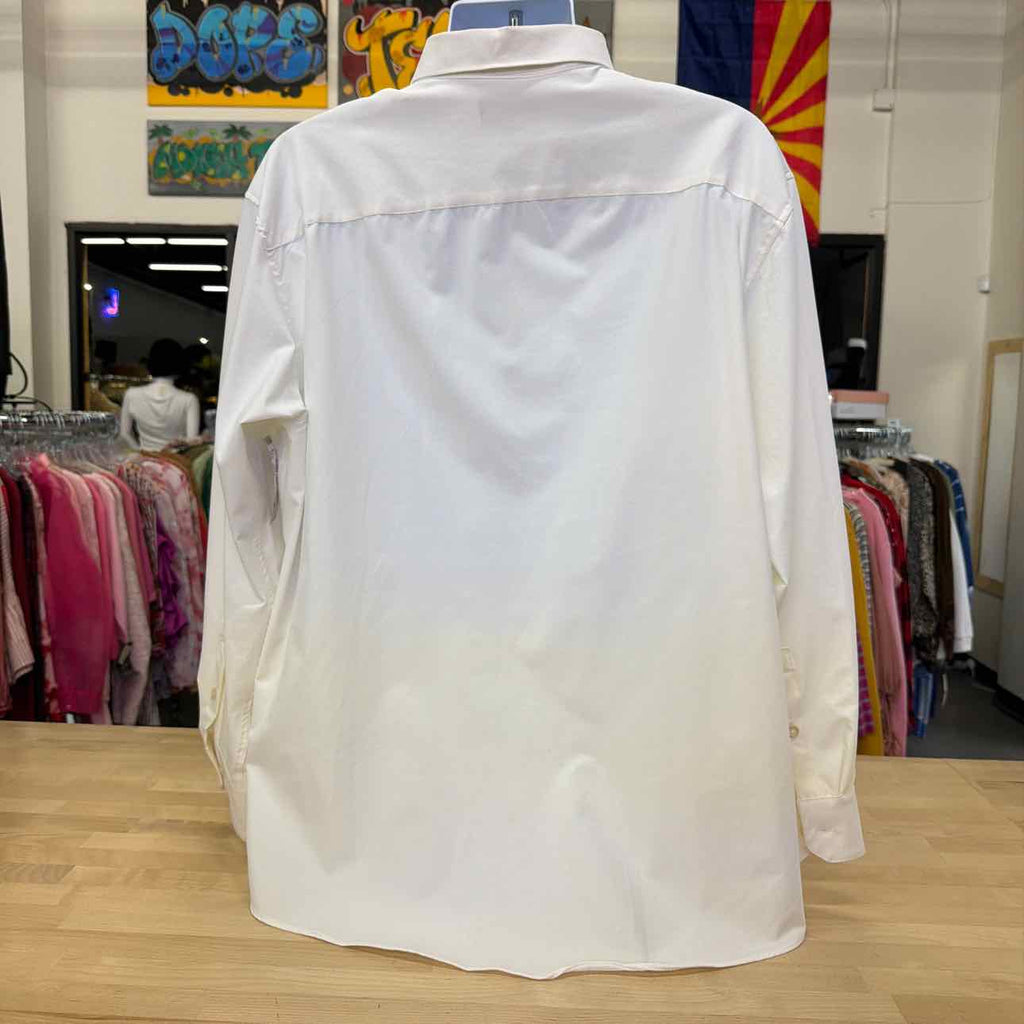 Alfani Mens Travel Ready Button Down Dress Shirt