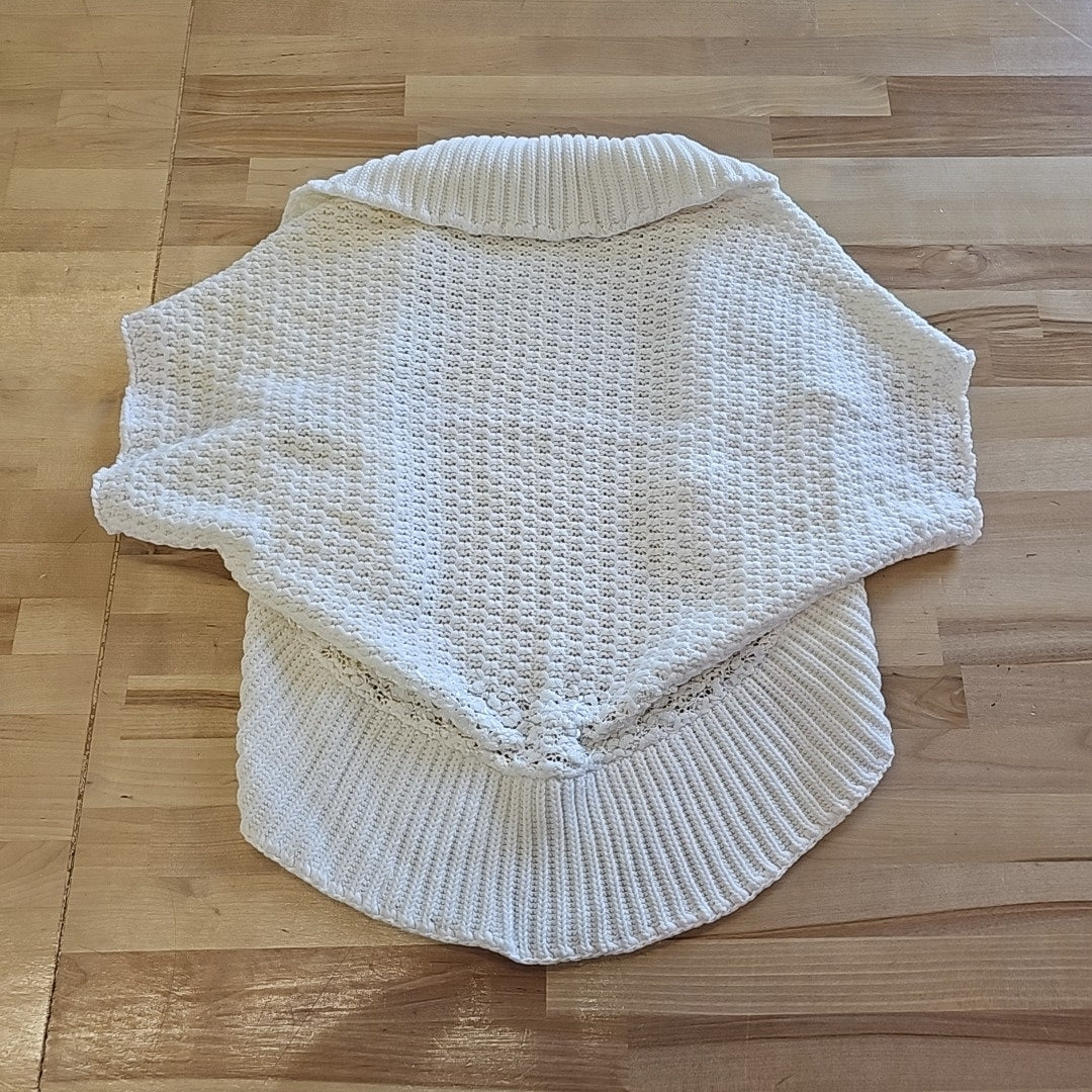 Bask Size L White Cardigan