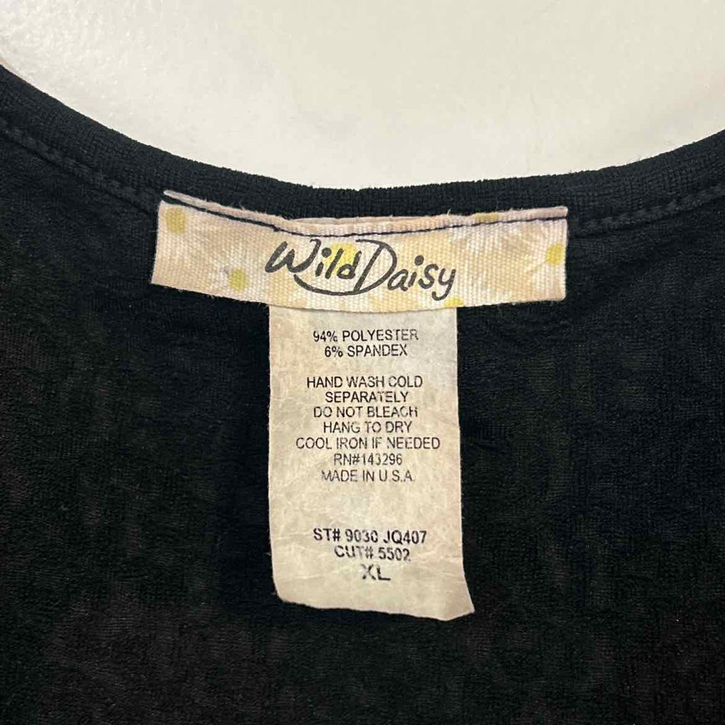 Wild Daisy Size XL Black Preloved Dress