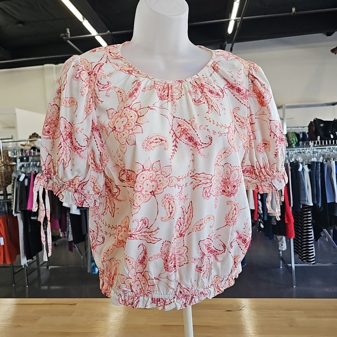 Express Size S Pink Blouse