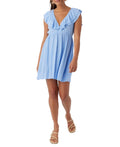 O'Neil Size L Zaina Dress - Hydrangea