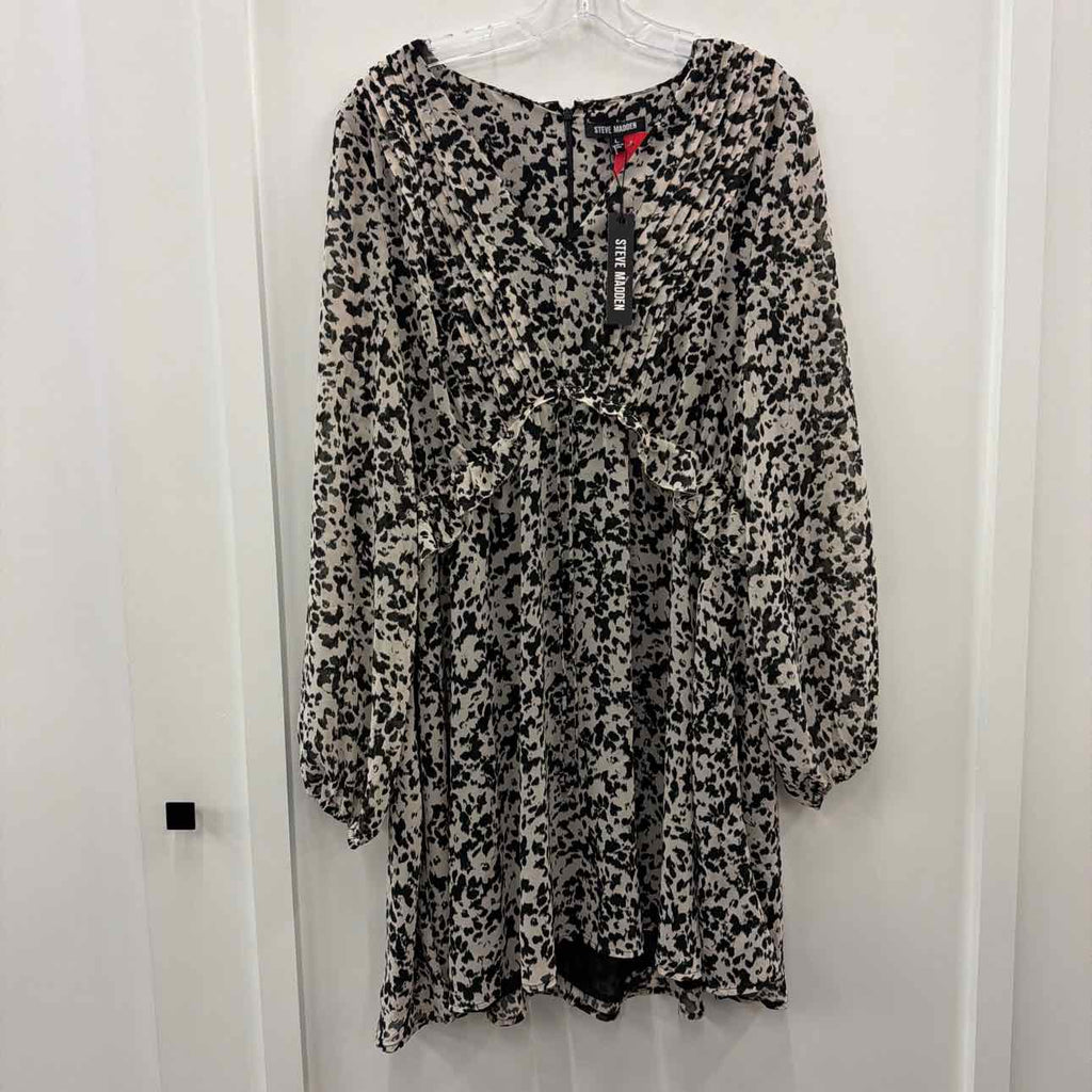 Steve Madden Size L Black New Dress