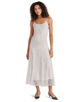 Steve Madden Women's Veera Dress Flowy Dresses - White - Size Large