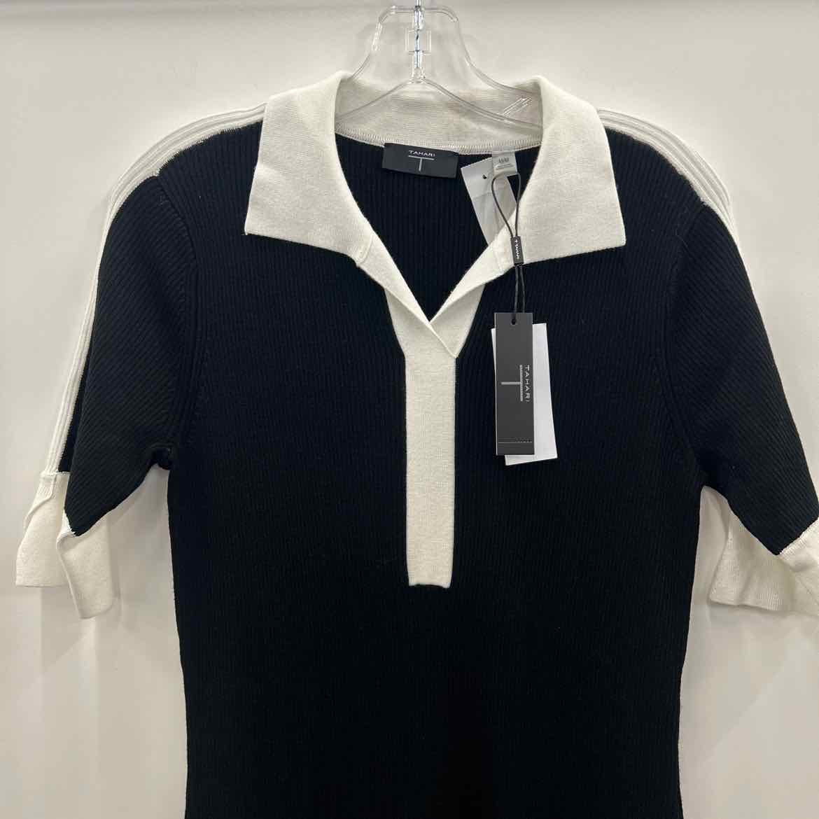 Tahari Size M Black New Dress