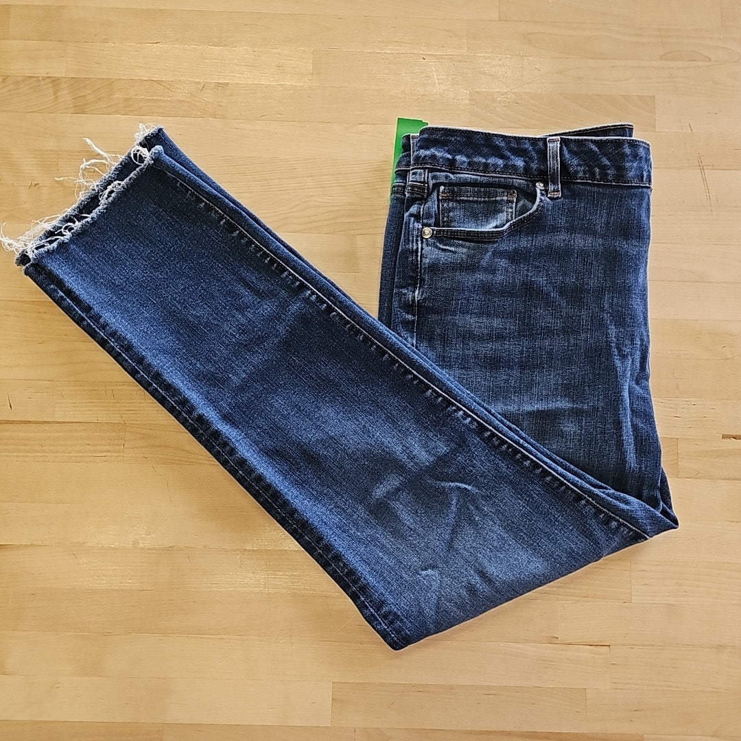 Loft Size 14 Blue Denim Preloved Jeans
