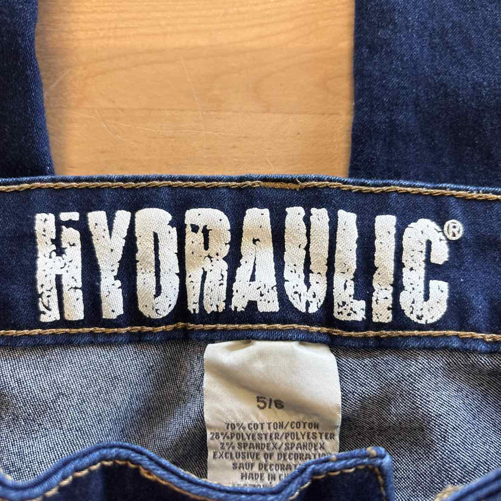 Hydraulic Size 5/6 Blue Denim Preloved Jeans