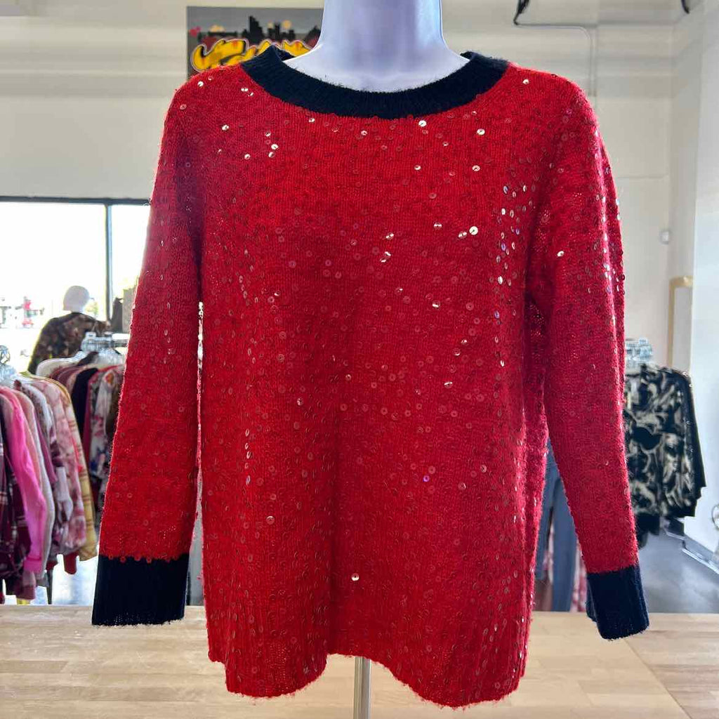 J Crew Size M Red Sweater