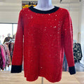 J Crew Size M Red Sweater