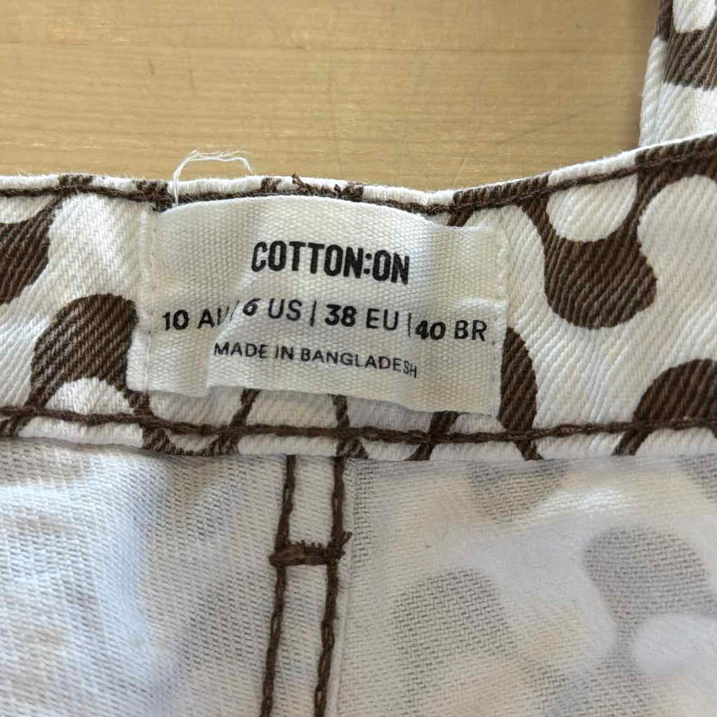 Cotton On Size 6 Gold Preloved Jeans