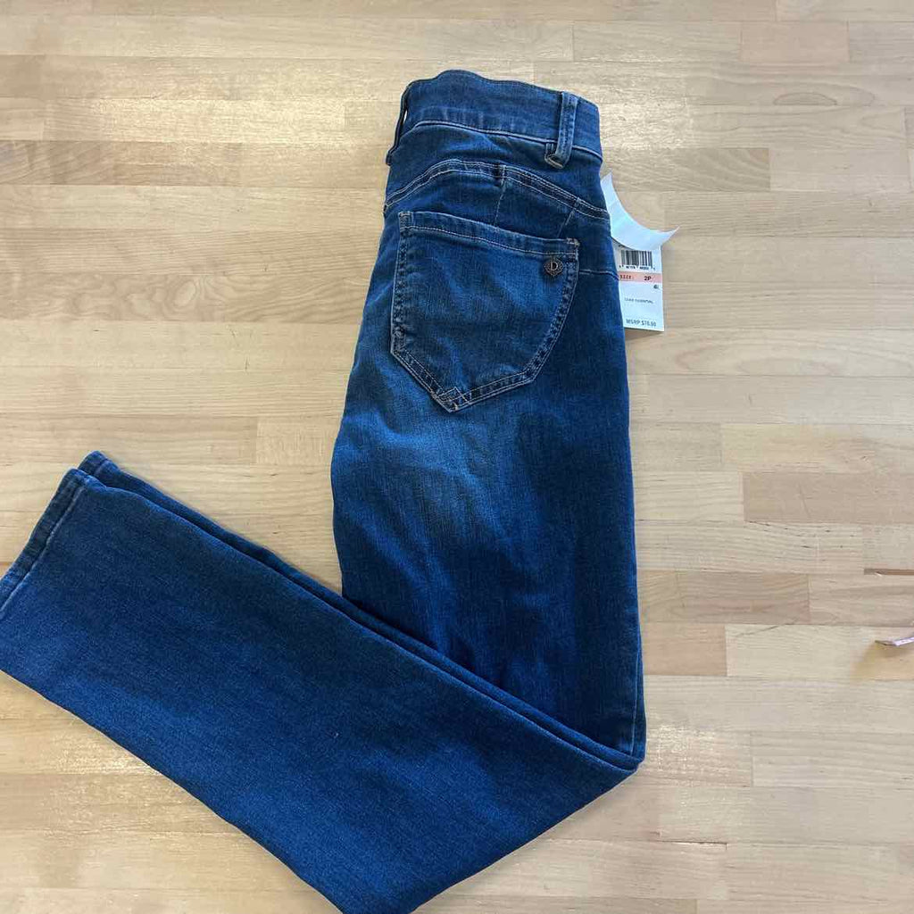 Democracy Petite Absolution Straight-L Blue Vintage