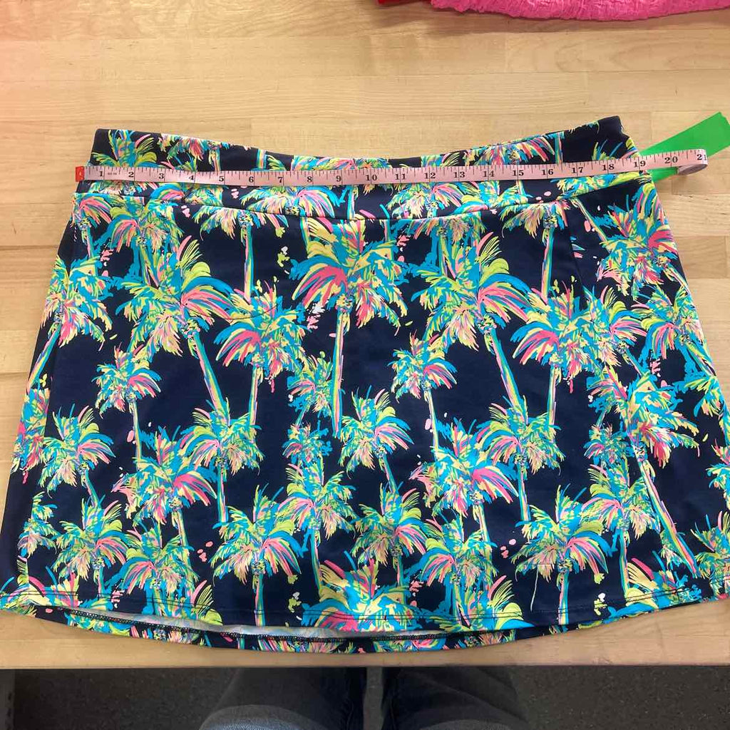 Lulu B. Women Size XL Blue green Preloved Skorts