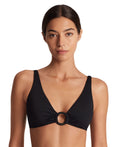 Ralph Lauren Size 8 Macrame-Ring Bikini Top