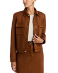 Tahari Snap Front Jacket