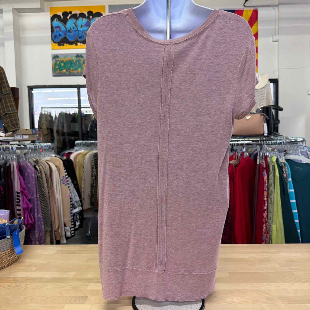 Bordeaux Size S Purple Preloved T-shirt