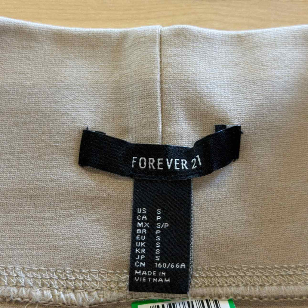 Forever 21 Size S Tan Preloved Skirt