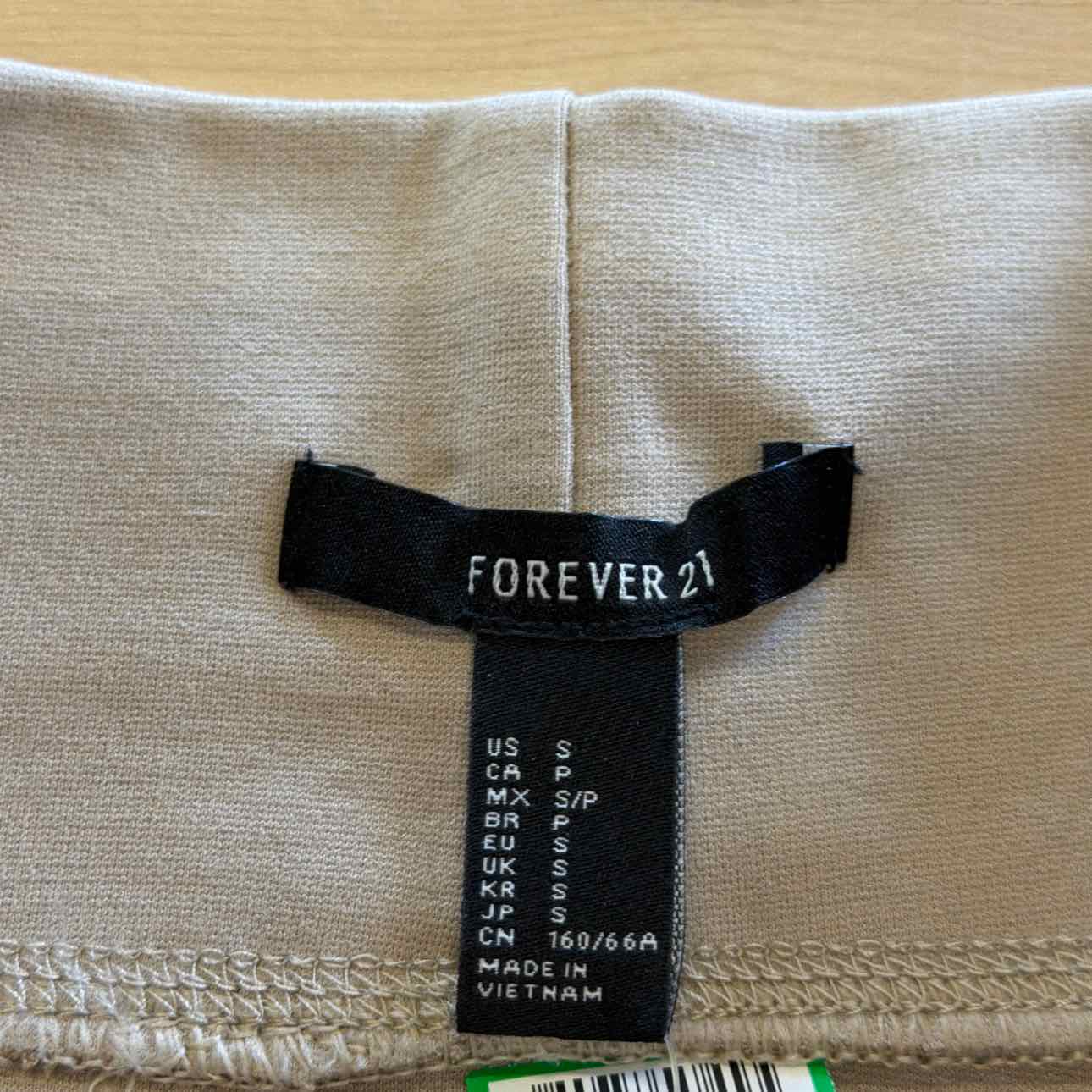 Forever 21 Size S Tan Preloved Skirt