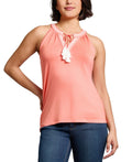Jones New York Size S Embroidered Halter Top