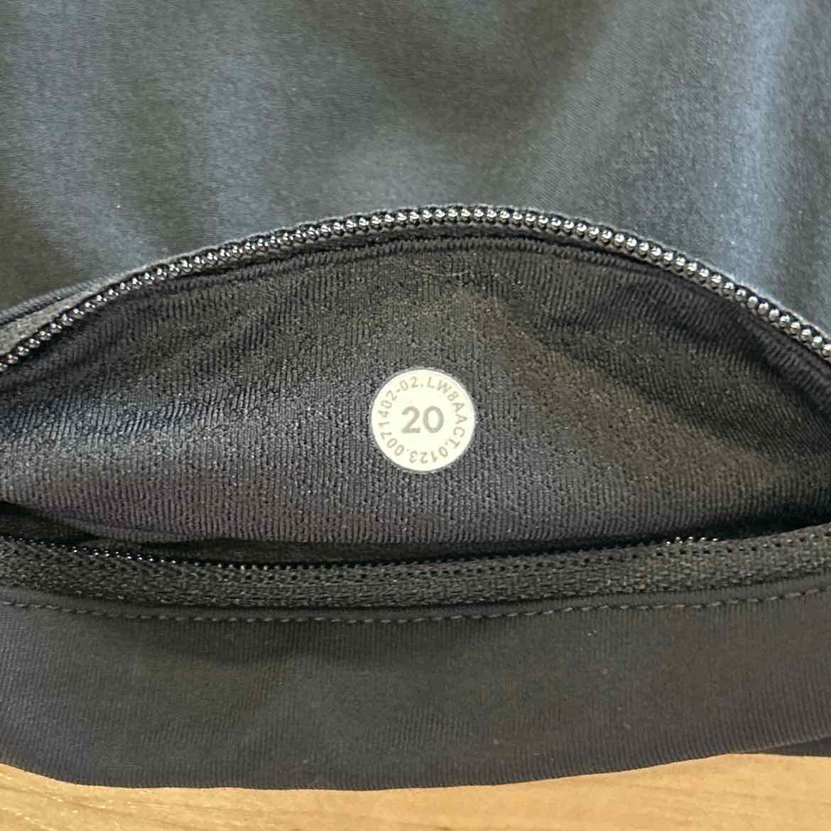 LuluLemon Size 20 Black Athletic Skort