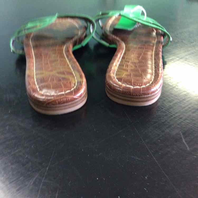 Sam Edelman Size 8 Green Sandals