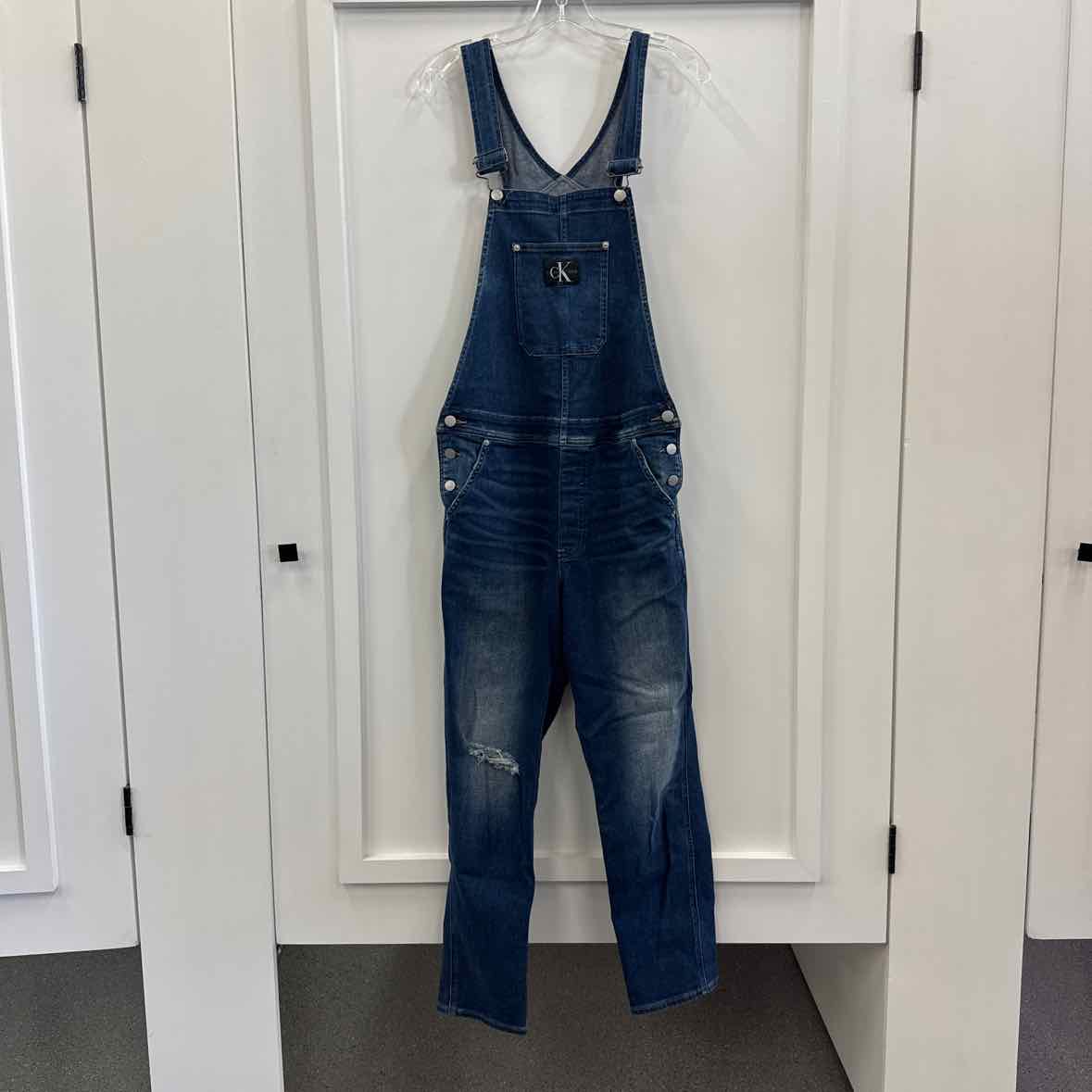 Calvin Klein Size S Blue Overalls
