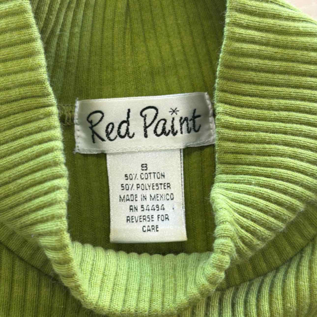 Size S Green Preloved Turtleneck