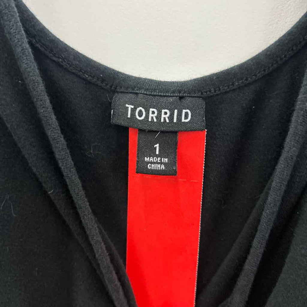 Torrid Size 1 Black Used Dress