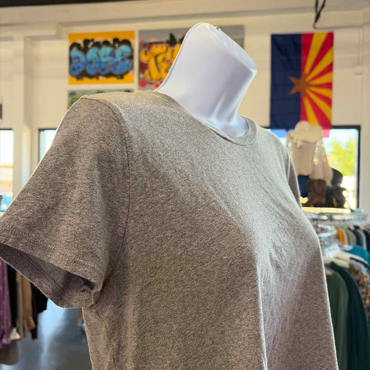 Madewell Size M Gray Used T-shirt