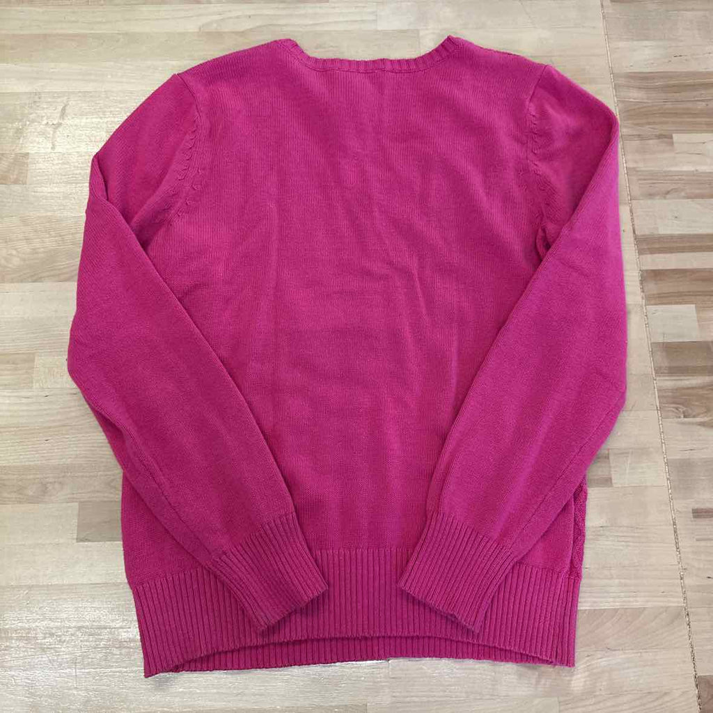 St John's Bay Size L Pink Sweater